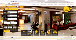 Desktop Screenshot of lasapphirehotel.com