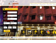 Tablet Screenshot of lasapphirehotel.com